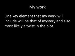 Print media
These posters show that films
with the same genre follow the
conventions of film posters when
marketing their films. This films
follow similar plots in which the
main character goes on a
“murder spree” and therefore
words such
as ‘Terror” are used
to depict the events in the film,
these words also having negative
connotations.
 