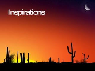 Inspirations 