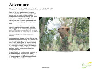 Qualities
                                 Academy of Sciences Roof, San Francisco, CA - sunset




Photo courtesy of Jean Russell
                                 Visit thrivable.org to join the conversation.
 