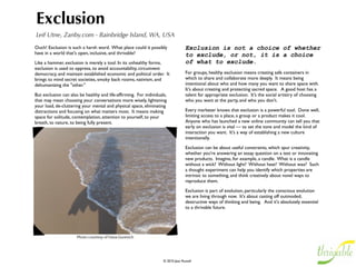 Endurance
Thomas Kriese, Pathbreaker Consulting - Redwood City, CA, USA
Endurance is the ability to face adversity to reach thrivability.               The human brain is pre-programmed to pull you up short before
                                                                                your reserves are tapped. Your brain wants you to survive. When
Adversity can be physical, like the last exhausting miles a triathlete          you’re suffering, your brain isn’t interested in thriving, it simply wants
must run on the way to the Ironman ﬁnish line. The adversity can be             to keep ﬁring to live another day.
mental, like the shards of self-doubt and -criticism that rain down
just prior to completing a book. The adversity can be emotional, like           But by building up your endurance, by pushing beyond where your
the evidence of indiscretions found while coming to terms with the              brain tells you to stop, you can explore just how much farther you
end of a long relationship.                                                     can go. We’re all good at self-limiting, at playing it safe, at taking less
                                                                                risk purely as a matter of survival.
But endurance, at its core, is built upon the twin resources of hope
and optimism. It’s based on an unshaken belief there’s something                The attitude of endurance is a matter of pushing through the
better just ahead, just across the ﬁnish line, just beyond those                adversity and realizing what our true potential is. Because when the
moments of doubt, just after the next sunrise. And endurance                    load is lifted, and eventually it always is lifted, we’ll know what it
increases by working hard to get to where things are imagined to be             means to thrive.
better.

The key to building endurance is to constantly ﬁnd inspiration to
continue on from ever-changing sources. You’ve got to distract your
mind from the unpleasantness at hand: the miles to go, the doubts
looming large, the pains of betrayal, and put your focus on anything
but what troubles you presently. What got you to the last corner or
over the next hump isn’t necessarily what’ll get you to the next.

Some choose mantras; some choose math problems; some choose
meditation; some choose therapy. All choose to endure. As Bengali
poet Rabindrinath Tagore wrote, "Let me not pray to be sheltered from
dangers but to be fearless in facing them. Let me not beg for the stilling of
my pain but for the heart to conquer it."

For the mental skills you use to convince yourself to go just a little
bit farther, to hold space a little bit longer, to believe a little bit
deeper are those same skills that will propel you to greatness when
the burden eases… when the adversity passes and it’s time to thrive.
 