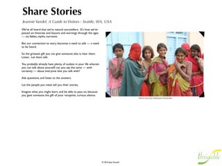 Push Power to the Edges
David P. Reed, creator of Reed’s Law - Cambridge, MA, USA
For an organism or ecosystem to thrive, strength and power are not       Similarly, we wonder at the adaptability of a rather simple organism –
enough. Adaptation and evolution seem to be far more important           the slime mold Dictyostelium discoideum – that thrives, depending on
processes that confer huge advantages on systems, whether living or      its environment, as a collection of single amoeba-like cells, a multi-
not.                                                                     celled mobile slug, and a plant-like stalk that disperses spores on the
                                                                         wind.  Our bias towards seeing power as a centralized phenomenon
Adaptation and evolution in the face of unpredictable change,
                                                                         led scientists to believe that certain mold cells must be the “leaders”
uncertainty, and other sorts of shocks to the system are so
                                                                         coordinating these actions, until Evelyn Fox Keller demonstrated that
important that mankind and its societies ought to be studying how
                                                                         any cells can begin the processes that lead to transformation of
to implement them. However, too often we view evolvability and
                                                                         shape and function, depending on conditions.
adaptability of systems as processes to be analyzed, rather than
properties to be synthesized and maximized.
What makes a system like the Internet so adaptable and evolvable? 
That it has adapted and evolved is unquestionable – today's Internet
looks entirely different than the Internet we conceived and
designed, starting with Taylor and Licklider's paper “The Computer
as a Communications Device” in the mid-1960's; yet in a very real
sense it is the same system, much evolved.
A primary reason is that at every point in its evolution, power was
pushed to the edges. Rather than a centralized control hierarchy, the
Internet is a voluntary assembly of parts.  Some of the parts evolve
using markets to allocate resources, other parts adapt using culture
and social connections to direct attention to changed conditions and
coordinating ad hoc or persistent responses. It has evolved              Again we see that “power at the edges” promotes surprising
sophisticated signaling and sensing mechanisms that are dispersed        adaptability and evolvability, conferring a resilience upon the system.
among its parts.
                                                                         What's wrong with centralized power, though? It's certainly easier to
Mammals thrive as individuals because of their immune system. The        comprehend the workings of a society or a system by studying a
power in the immune system is inherently decentralized. As we            central controller, ignoring the vast web of parts that it controls. But
continue to study the immune response at all scales, we see              we make a mistake by confusing comprehension with effectiveness.
evolution and adaptation processes at all scales, but what is constant   The problem with centralized power is that it weakens the system,
is that the power to respond is organized at the edges, with little or   as a bottleneck and an easy target.
no center, and certainly no central control mechanism gives them
                                                                         Thrivability requires understanding how to decentralize power in
their resilience.
                                                                         systems, a process that need not diminish power – when
                                                                         coordination and power move to the edge, they are ampliﬁed.
 