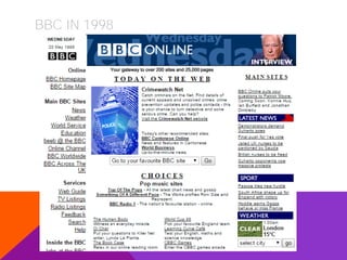 BBC IN 1998
 