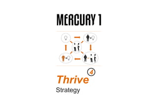 Thrive
Strategy
4
Thrive Strategy 1
 