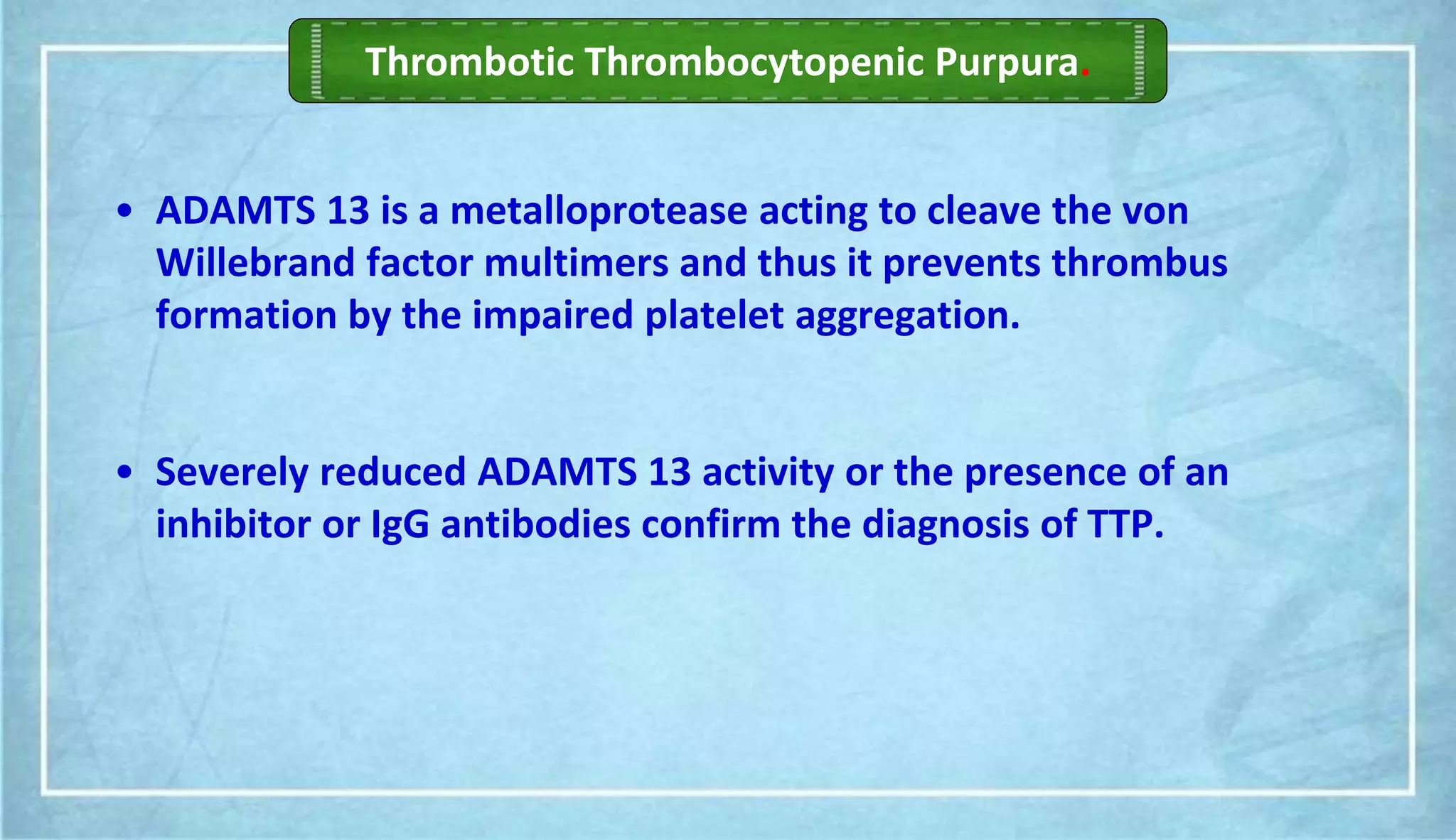Thrombocytopaenia in pregnancy | PPT