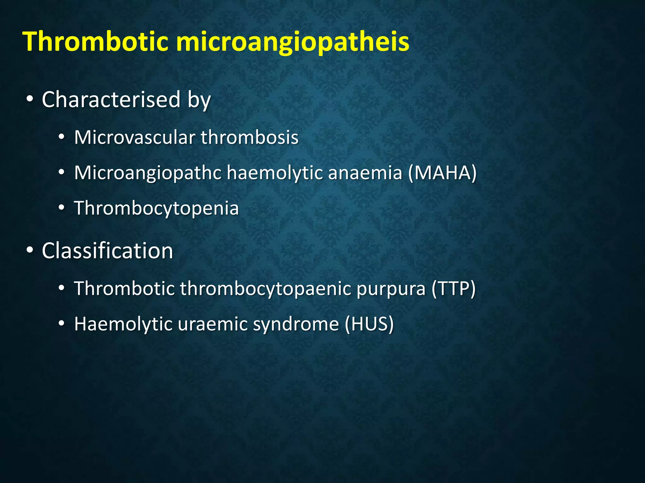 Thrombocytopenia | PPTX