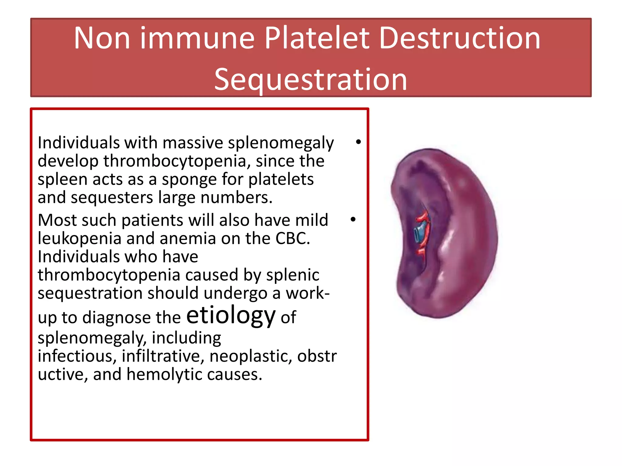 Causes of Thrombocytopenia in pediatrics other than ITP | PPTX