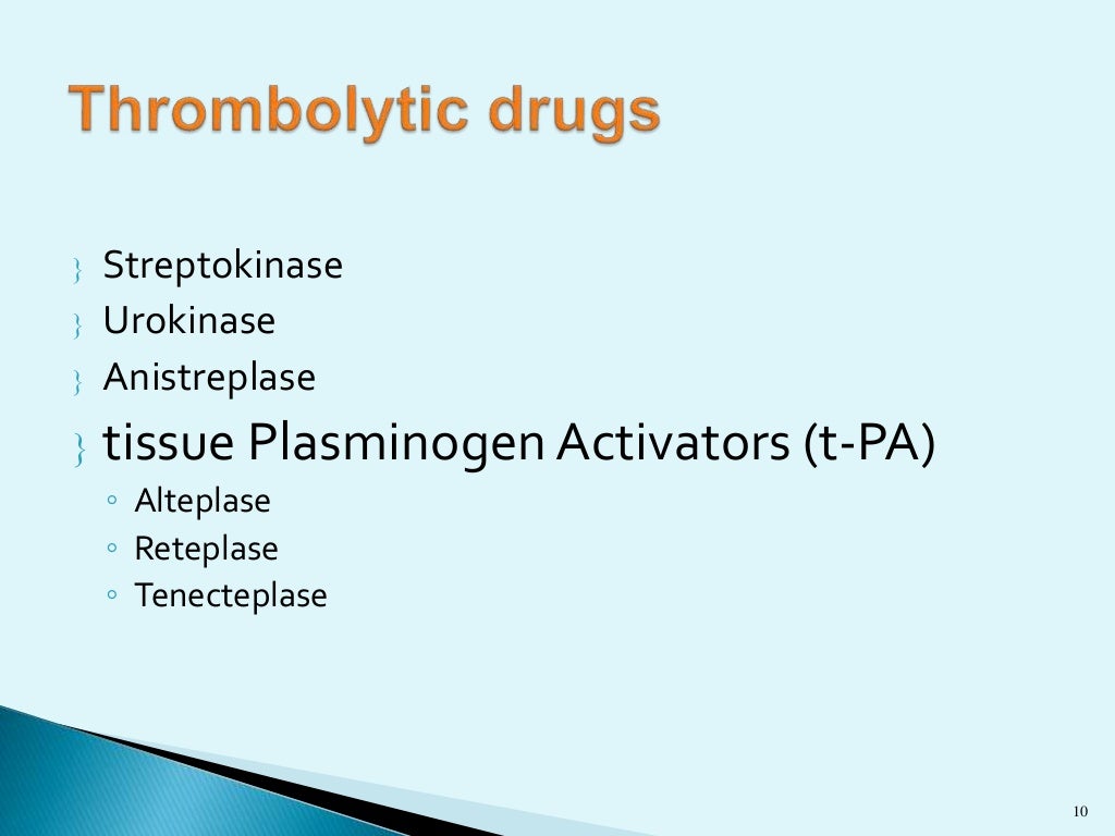 Thrombolytics ppt