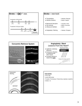 Thrombolytic  Therapy For  Acute  Stroke