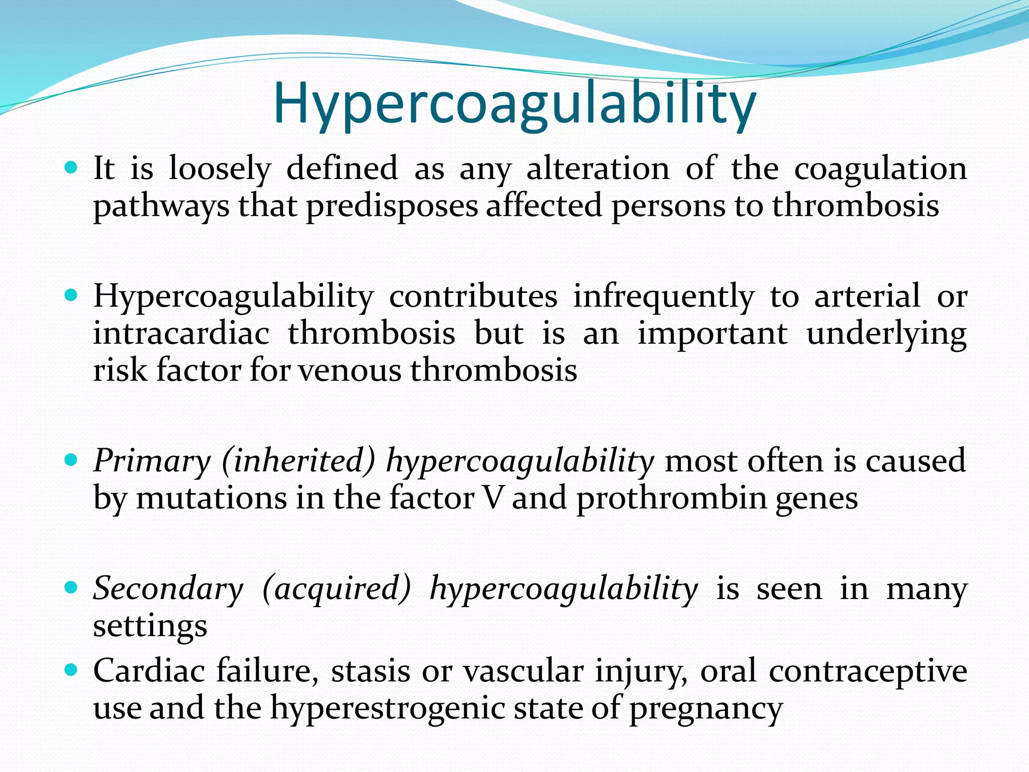 Thrombosis | PPTX