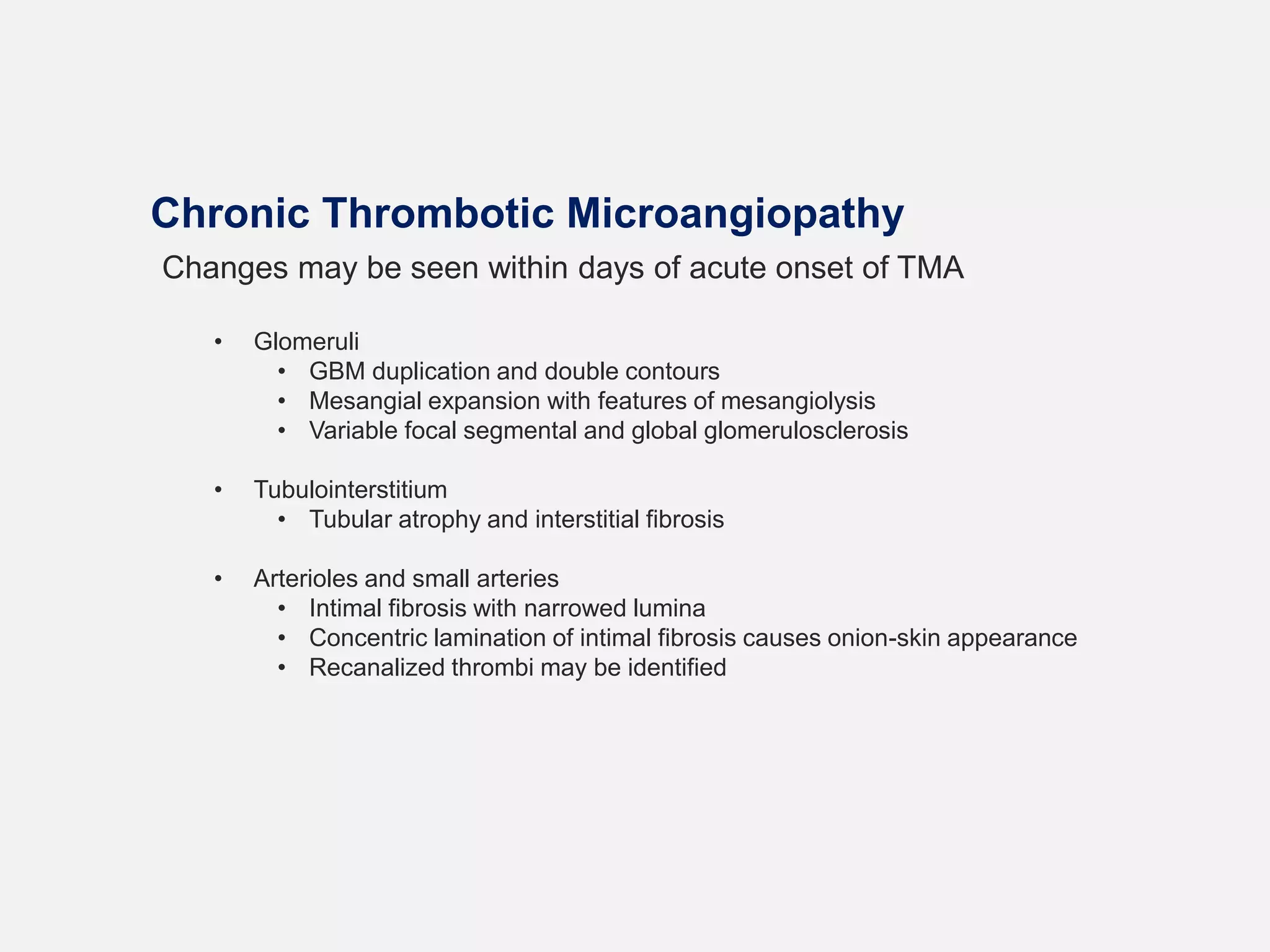 Thrombotic microangiopathies | PPT