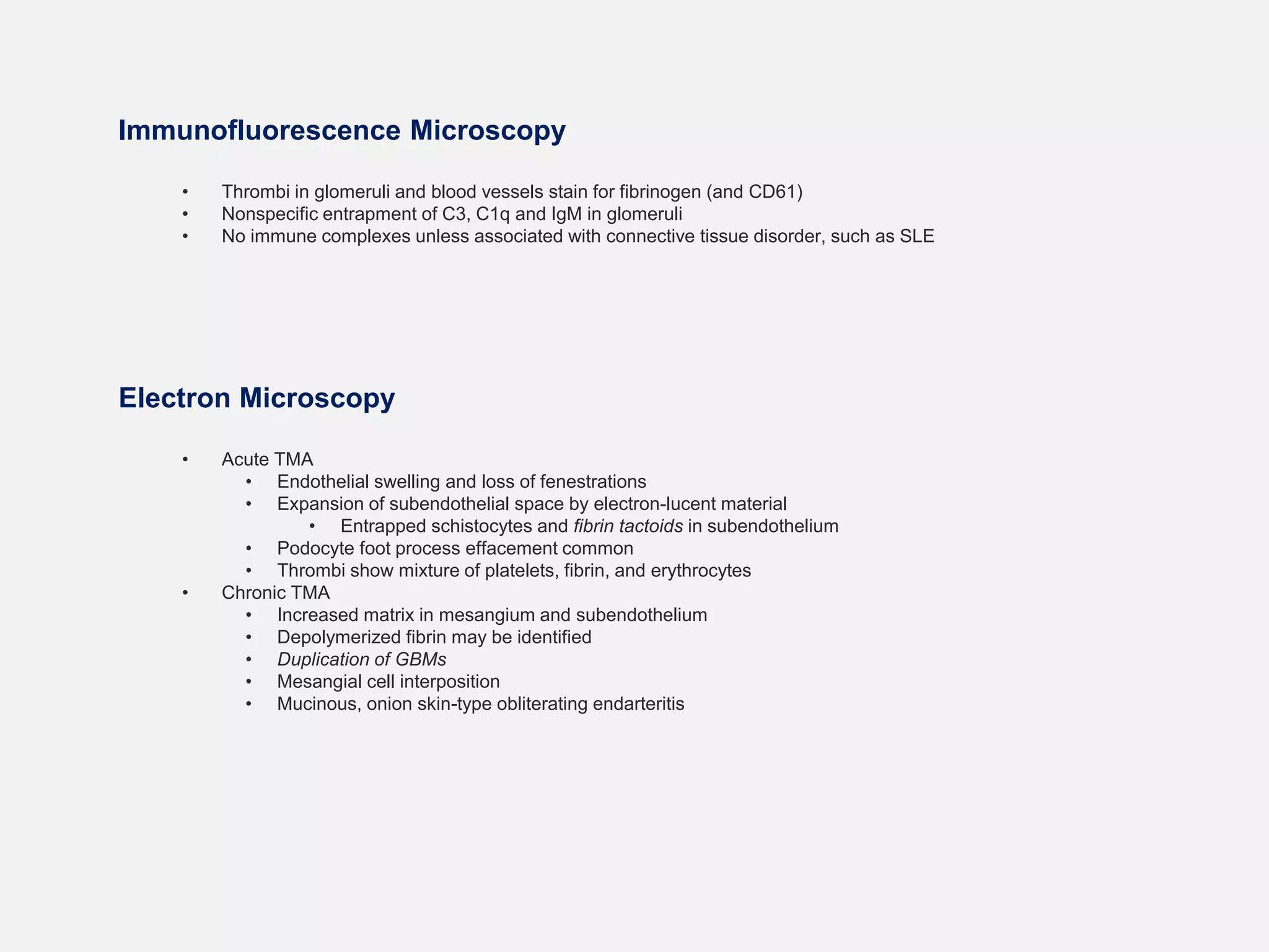Thrombotic microangiopathies | PPT