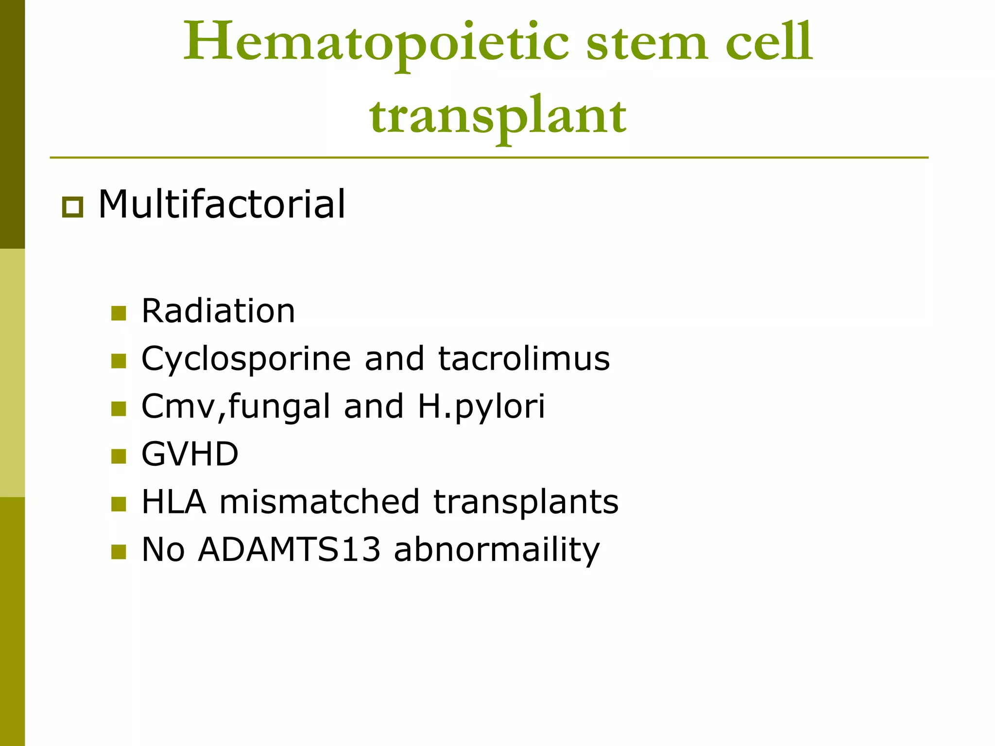 Thrombotic microangiopathy | PPTX