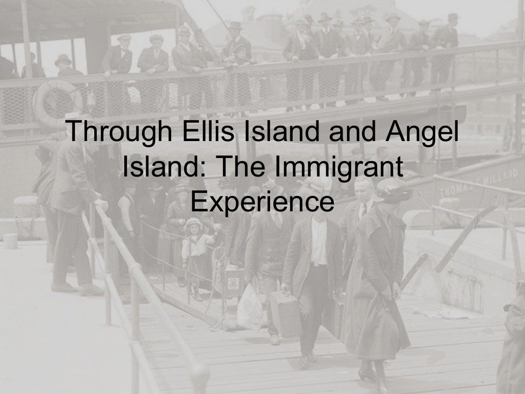 Ellis Island and Angel Island Experience