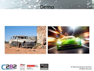 © C2B2 Consulting Limited 2013 
All Rights Reserved 
Demo 
 