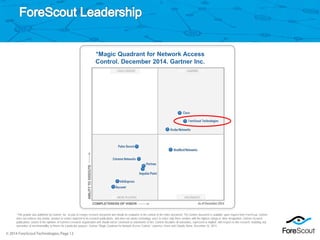 Throughwave Day 2015 - ForeScout Automated Security Control | PDF