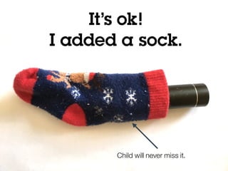 @holly_cummins
It’s ok!
I added a sock.
Child will never miss it.
 