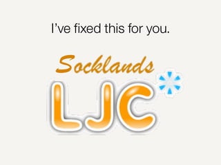 S
I’ve fixed this for you.
 