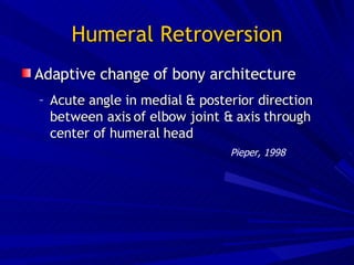 Retroversion Head Throwing Athlete | PPT