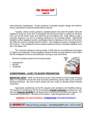 Throwing Workouts Pdf