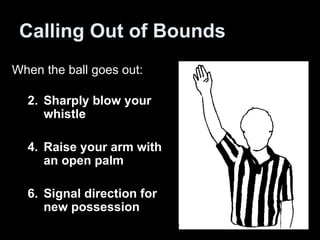 Calling Out of Bounds ,[object Object],[object Object],[object Object],[object Object]