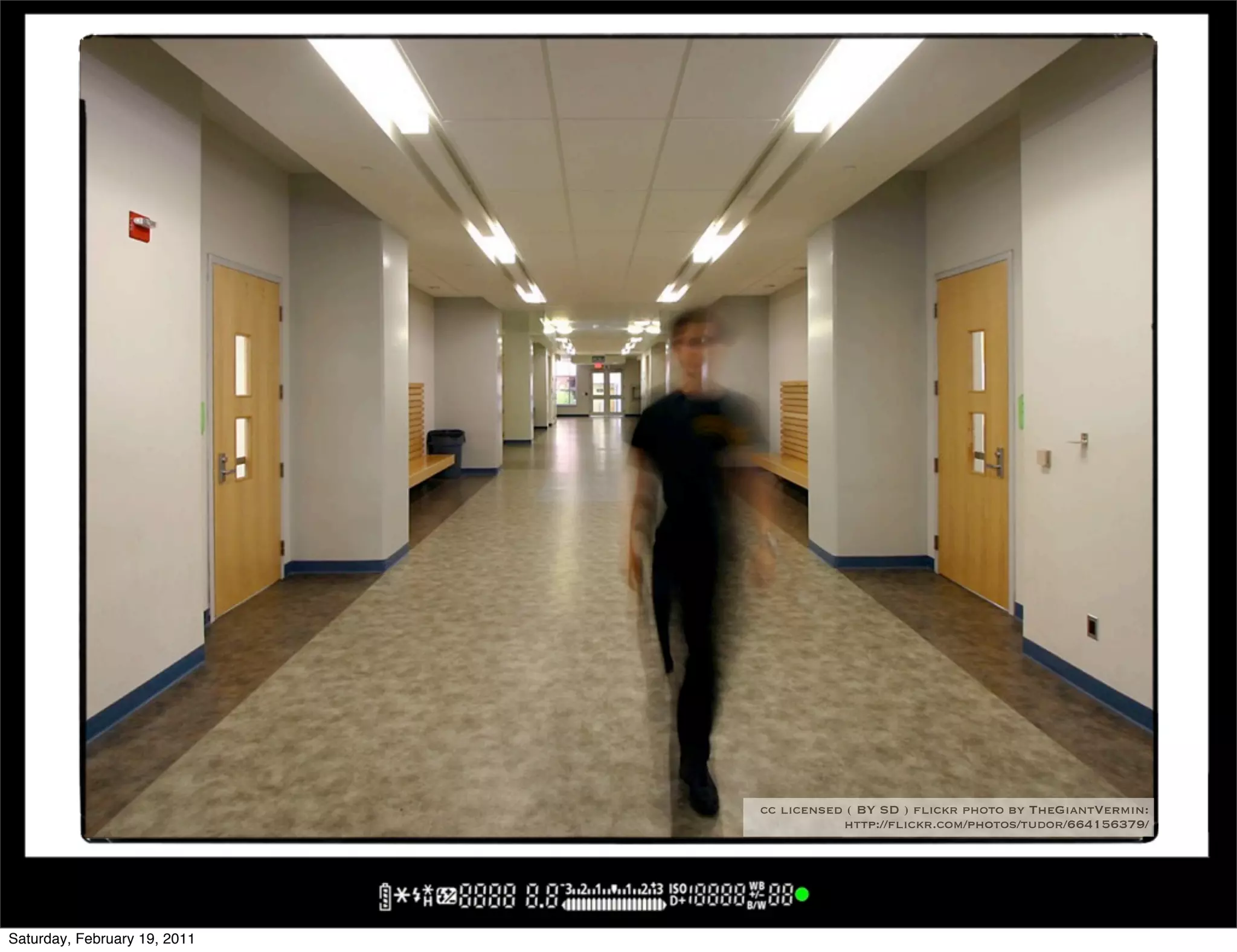 cc licensed ( BY SD ) flickr photo by TheGiantVermin:
                                         http://flickr.com/photos/tudor/664156379/




Saturday, February 19, 2011
 