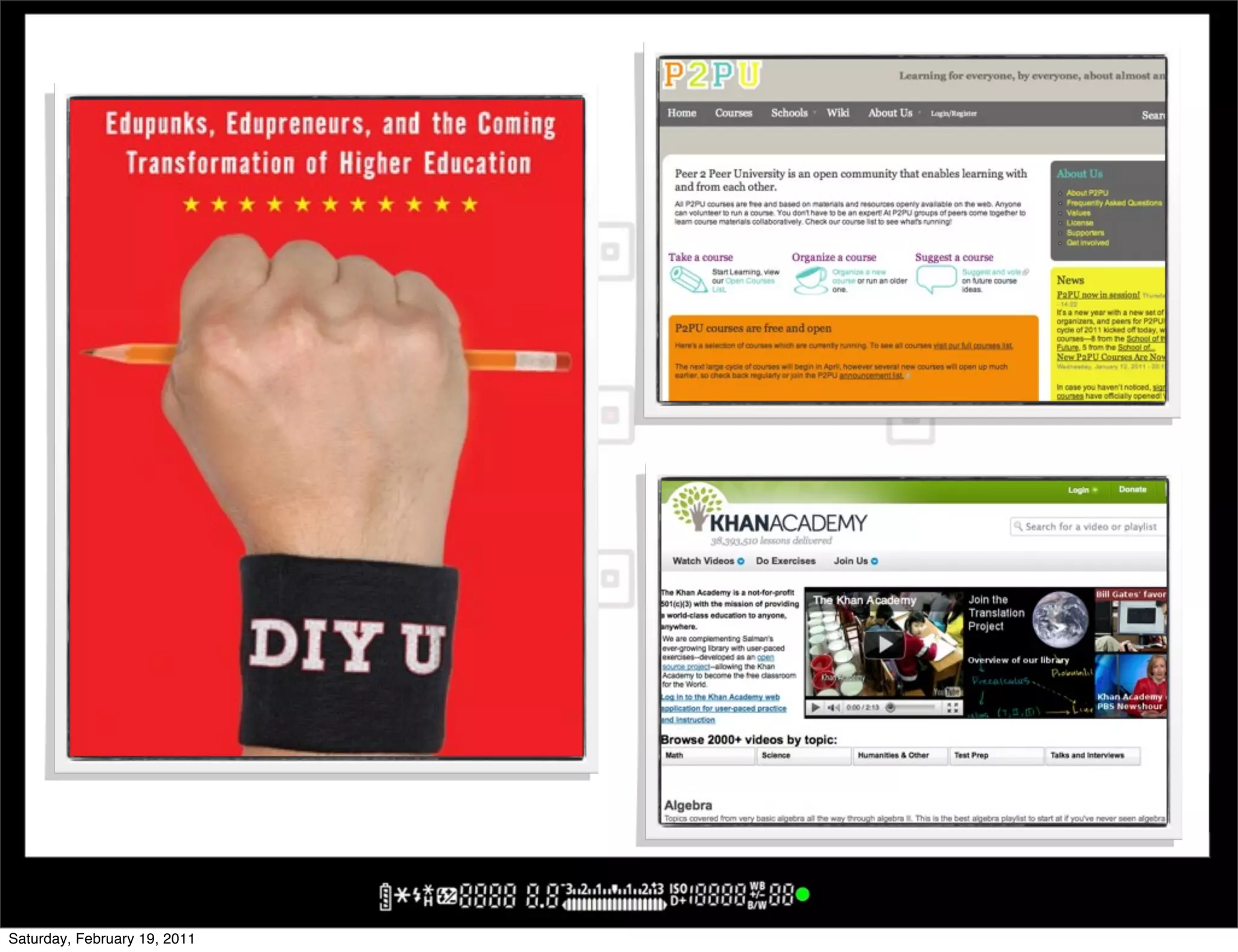 Saturday, February 19, 2011
 