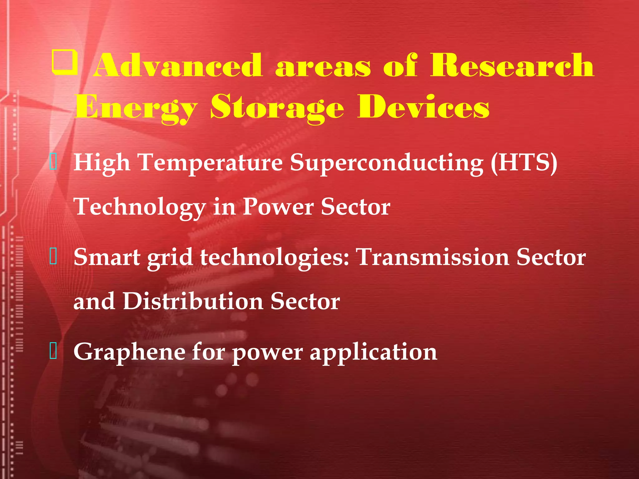 Thrust Areas in Electronics Engineering | PPT