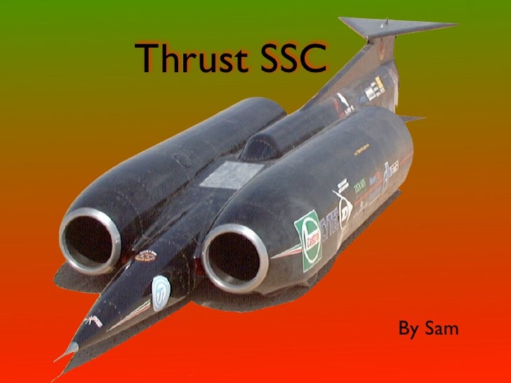 Двигатель thrust ssc