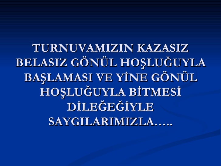Ths Hali Saha Futbol Turnuvasi(1)