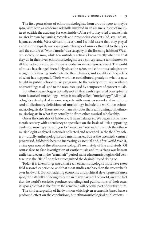 Defining ethnomusicology essay 08 image