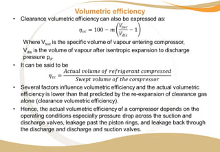 Volumetric efficiency
 