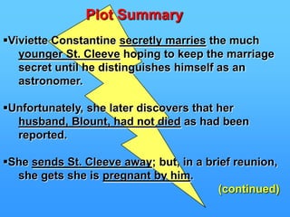  Their wagon falls into a swollen creek and both       drown. Yeobright spends the rest of his life as a preacher.