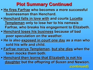 Plot SummaryJohn Loveday, a military trumpet major, lovesAnne Garland.  However, she prefers his brother Robert.