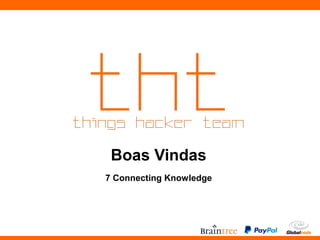 Boas Vindas 
7 Connecting Knowledge 
 