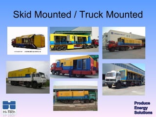 Skid Mounted / Truck Mounted
 