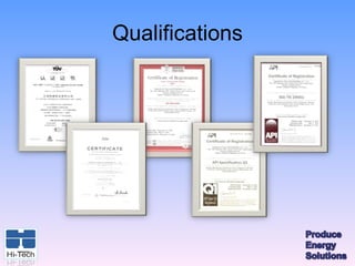 Qualifications
 