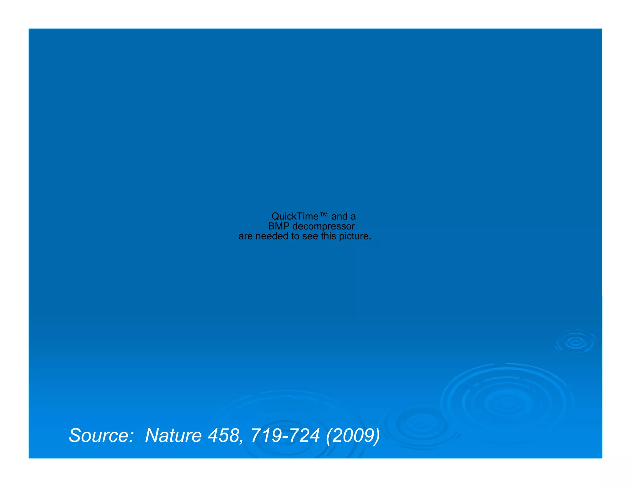 QuickTime™ d
                         Q i kTi ™ and a
                        BMP decompressor
                  are needed to see this picture.




Source: Nature 458, 719-724 (2009)
 