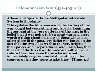 Thucydides' Melian Dialogue: Power, Realism, and Tragedy in the ...