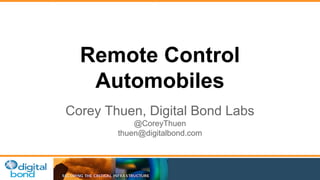 Remote Control Automobiles at ESCAR US 2015