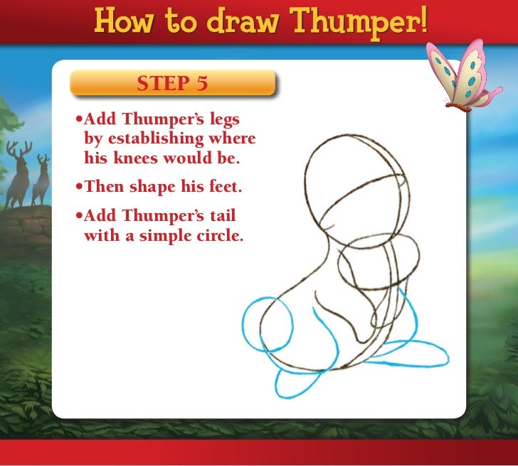 Featured image of post View 12 How To Draw Thumper Step By Step