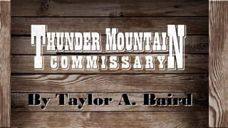 By Taylor A. BairdBy Taylor A. Baird
 