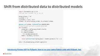 Distributed Models Over Distributed Data with MLflow, Pyspark, and Pandas Slide 24