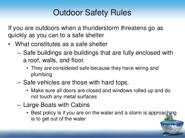 Thunderstorm and lightining safe boats wiring 