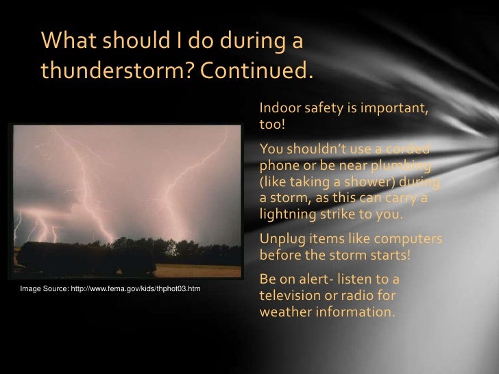 Thunderstorms