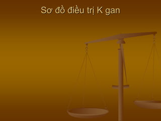 Sơ đồ điều trị K gan
 