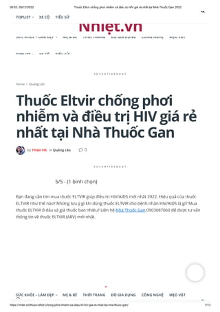 Thuoc Eltvir hetero chong phoi nhiem va dieu tri hiv.pdf
