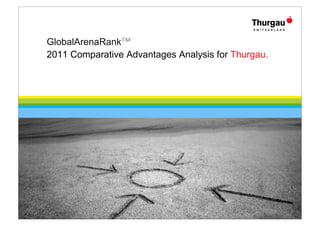 GlobalArenaRank
2011 Comparative Advantages Analysis for Thurgau.
 