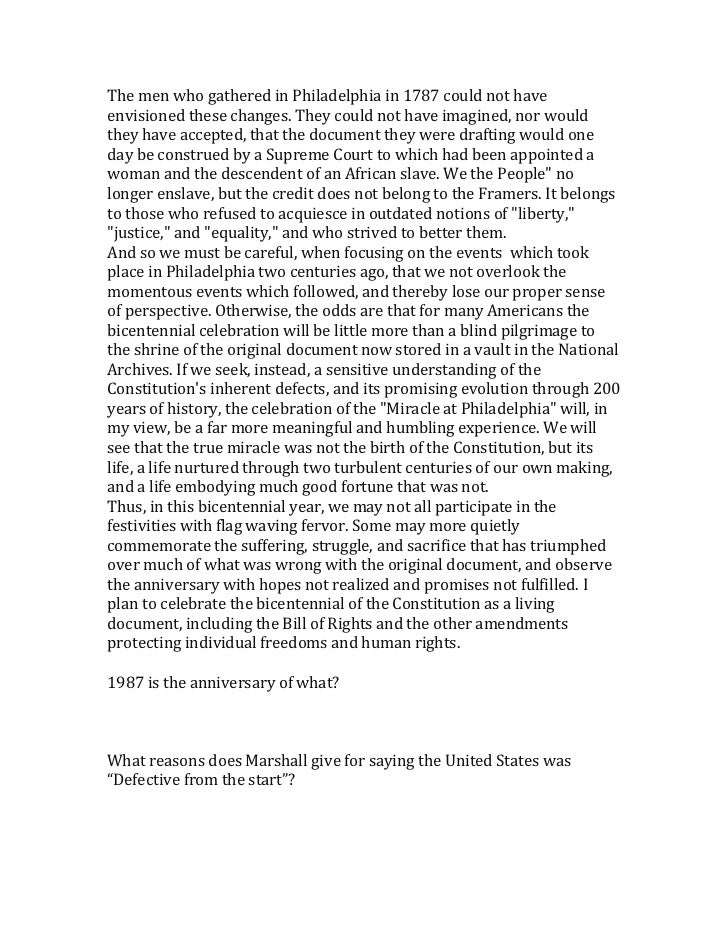 Thurgood marshall majority opinions picture