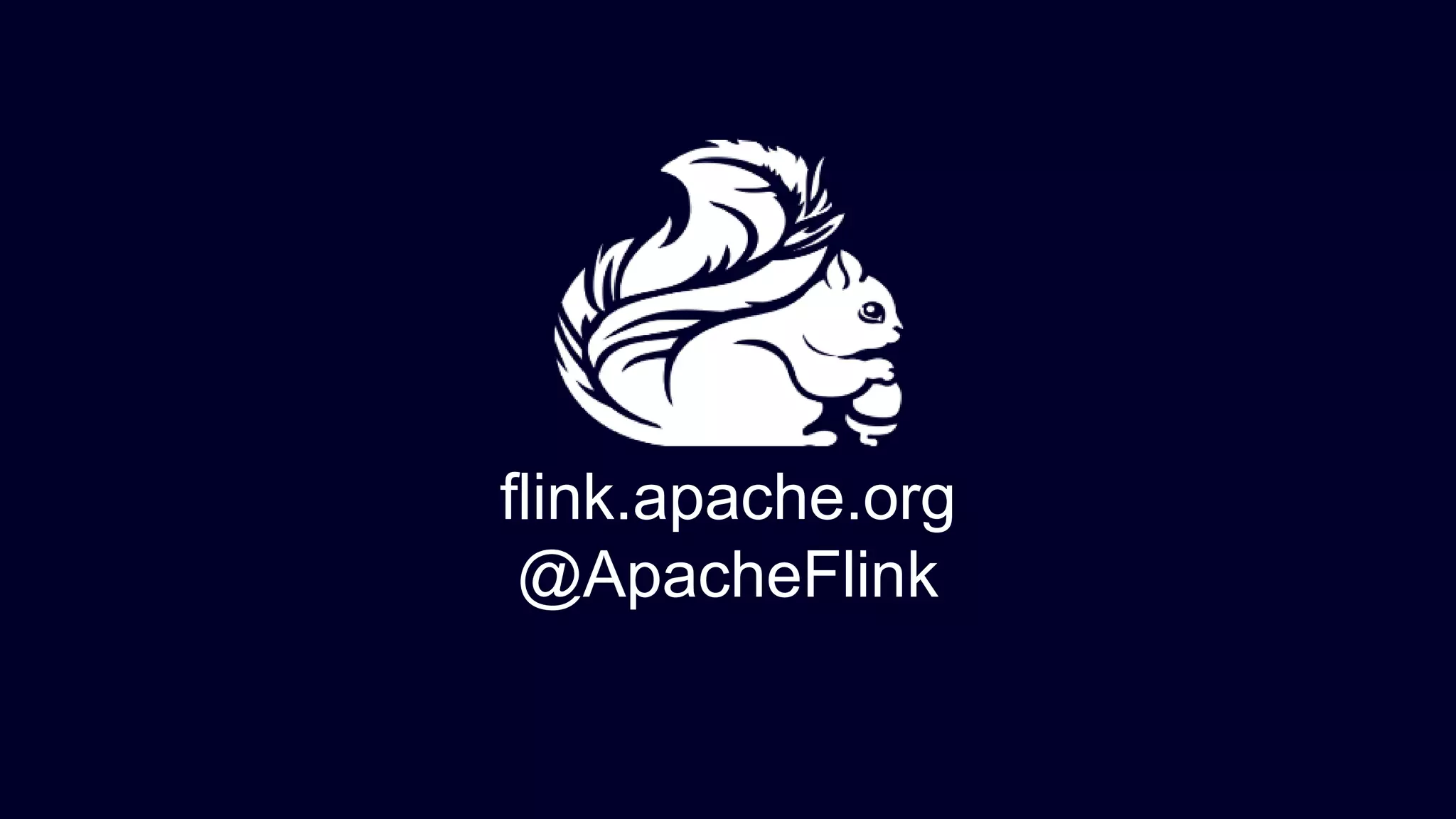 flink.apache.org @ApacheFlink 