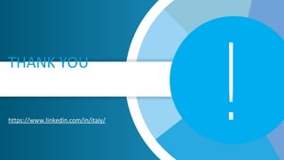 https://www.linkedin.com/in/itaiy/
THANK YOU
 